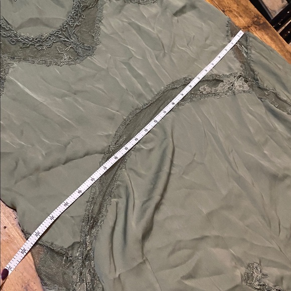 Forest green lace slip dress tunic…reserved… - Picture 9 of 10